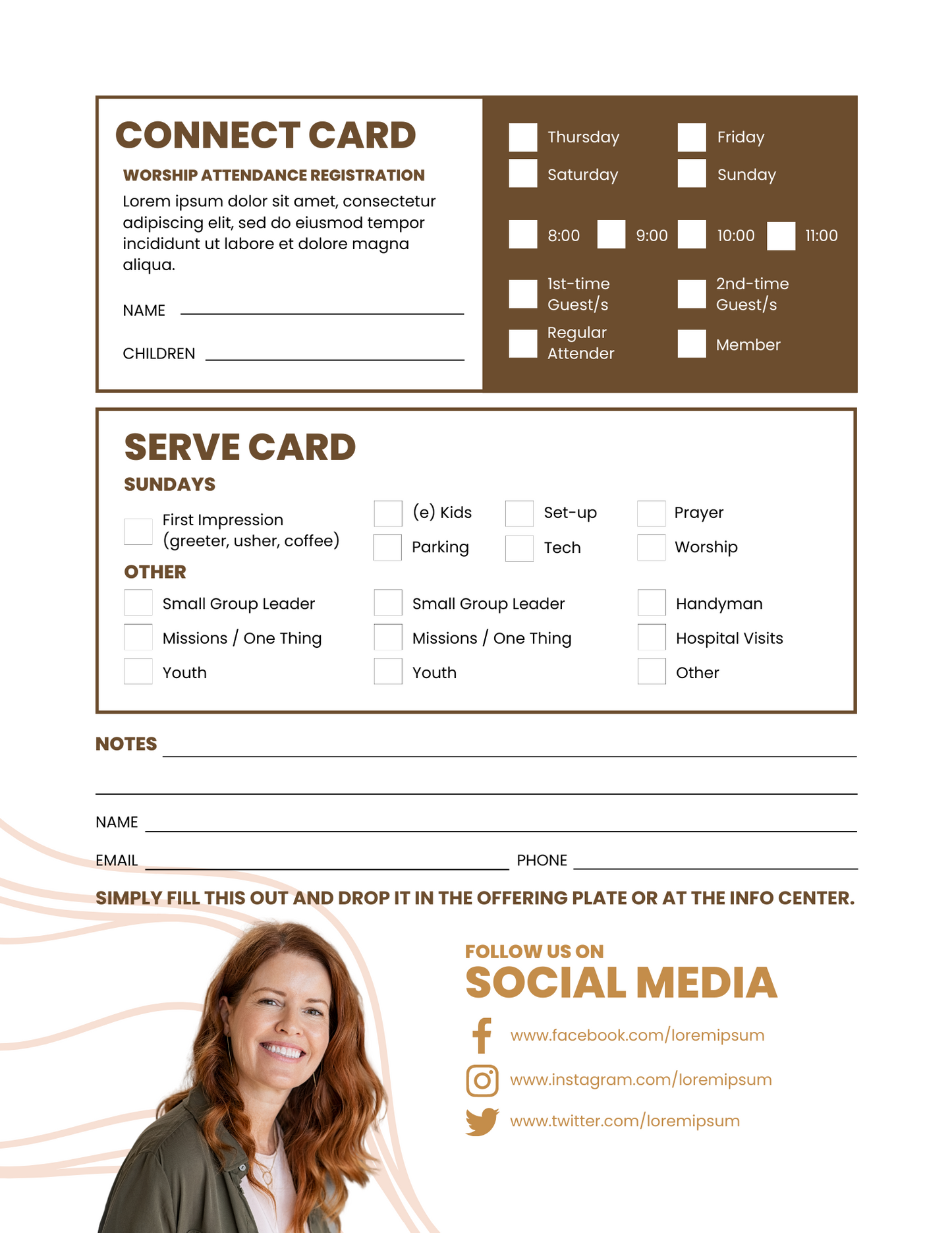 Bulletin Template 07