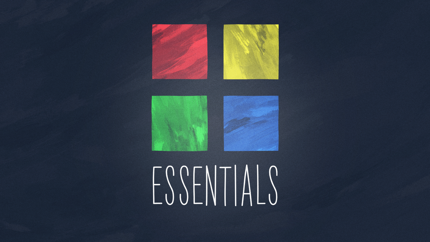 Sermon Graphic on Essentials