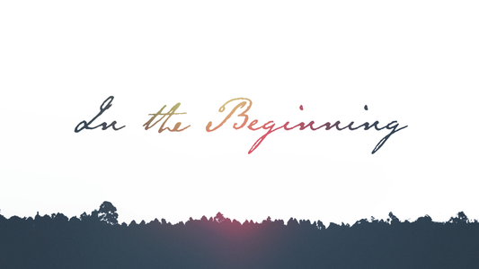 Sermon Graphic on In the Beginning