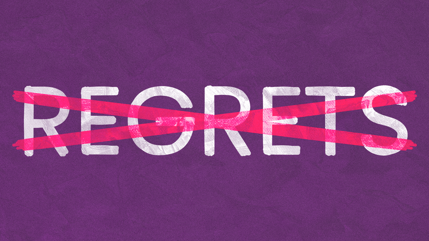 Sermon Graphic on No Regrets