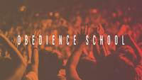 Obedience School sermon series graphic