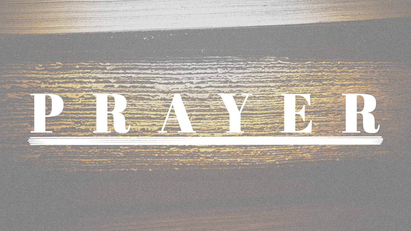 Sermon Graphic on Prayer