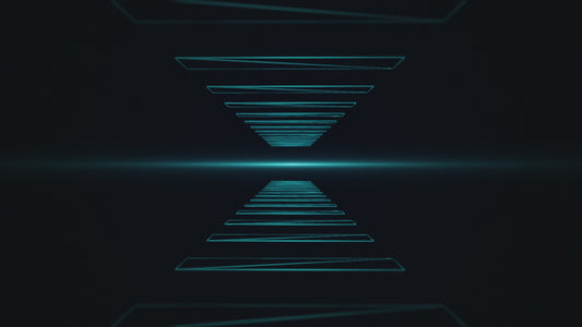 Motion Worship Background - Wireframe Illuminate 03