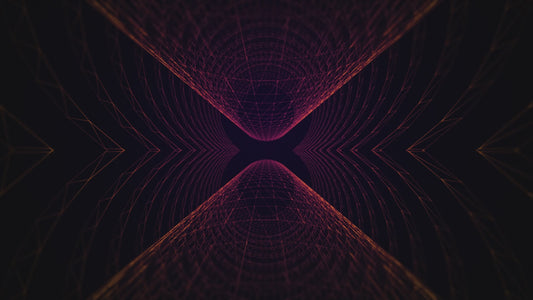 Motion Worship Background - Wireframe Illuminate 01