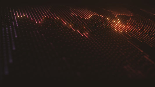 Motion Worship Background -  Bouncing Light 03