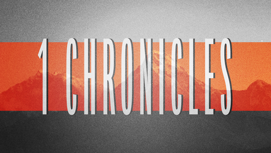 Sermon Graphic on the Book of 1 Chronicles