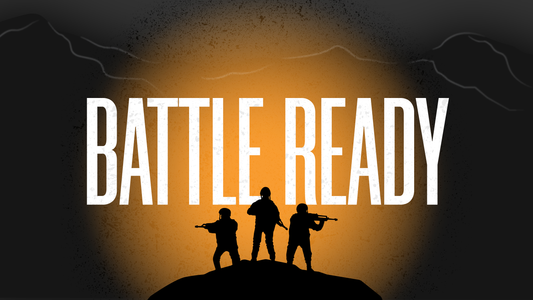 Sermon Graphic on Battle Ready