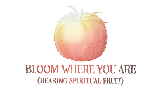 Sermon Graphic on Bloom Where You Are