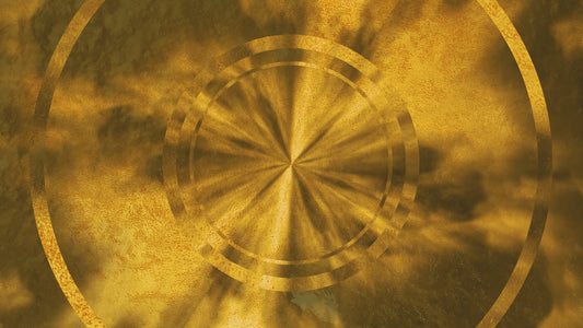 Motion Worship Background - Golden Lines 02